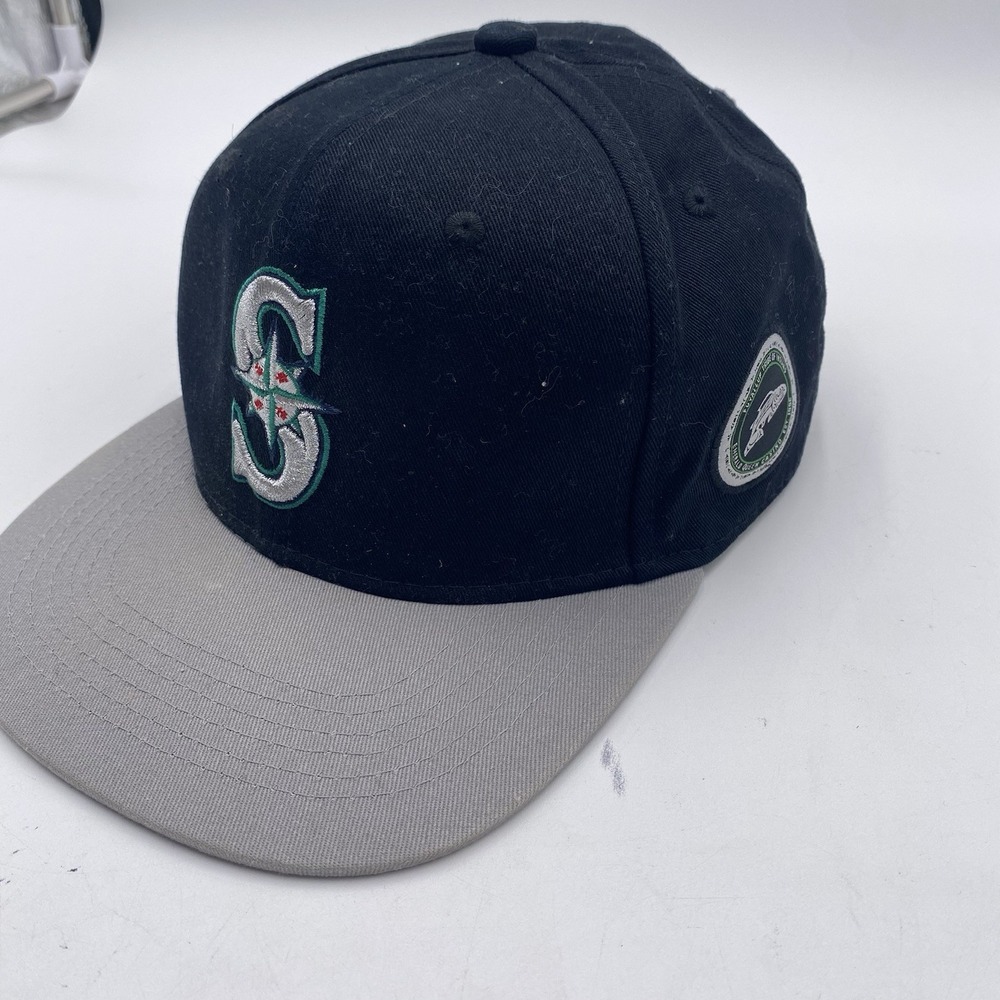 Seattle Mariners Hat SnapBack Puyallup Indian Tribe Adjustable Cleaned Blue